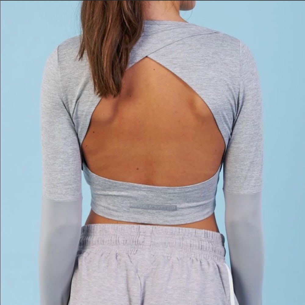 ISO (IN SEARCH OF) Nikki B Drop Back Crop Top